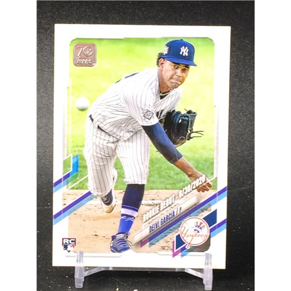 TOPPS 70 YEARS MLB ROOKIE CARD DEIVI GARCIA YANKEES