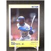 Image 1 : 1990 THE STAR CO. KEN GRIFFEY JR "THE KID" CARD