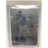 Image 1 : 2017 LEAF PERFECT GAME YELLOW PLATE SIG EDWARD ORTIZ NO. BA-E01