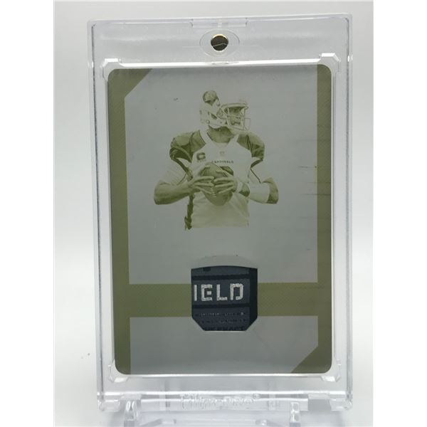 CASE HIT 2018 PANINI NATIONAL TREASURES 1 OF 1 PRINTING PLATE LAUNDY TAG