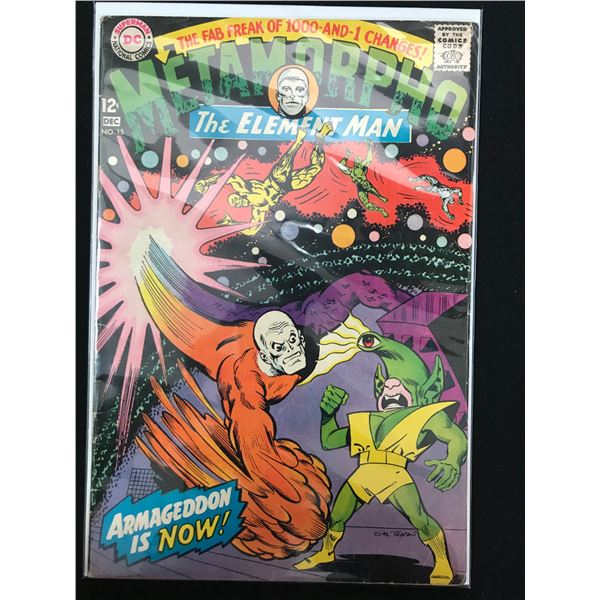 DC COMICS #15 METAMORPHO THE ELEMENT MAN