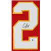 Image 2 : CLYDE EDWARDS HELAIRE SIGNED CHIEFS JERSEY (BECKETT COA)