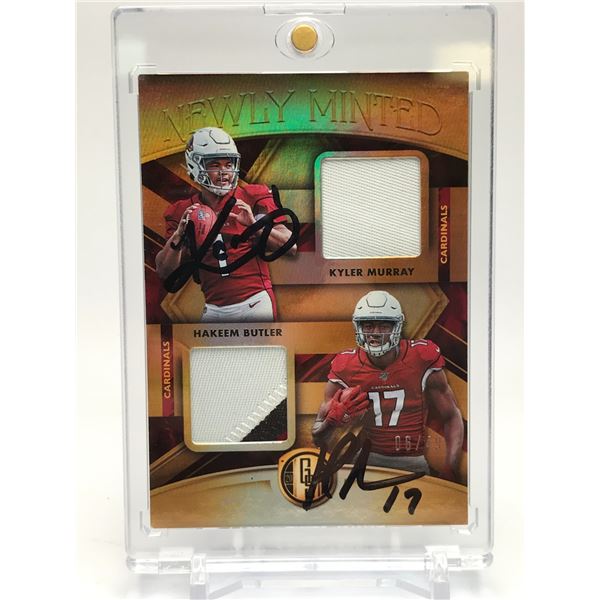 2019 PANINI GOLD STANDARD MURRAY/ BUTLER DUAL SIGNED 6/49