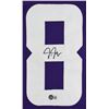 Image 2 : JUSTIN JEFFERSON SIGNED MINNESOTA VIKINGS JERSEY (BECKETT COA)