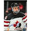 Image 1 : CONNOR BEDARD SIGNED TEAM CANADA 8 X 10 (RA COA)