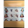 Image 2 : 2000 50TH ALL STAR GAME SOUVENIER SHEET STAMPS