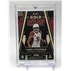 Image 2 : SIGNED PANINI GOLD RUSH LARRY FITZGERALD NO. GR-3 PATCH 13/25