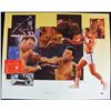 Image 1 : MUHAMMAD ALI SIGNED 20 X 24 LITHOGRAPH (PSA COA)