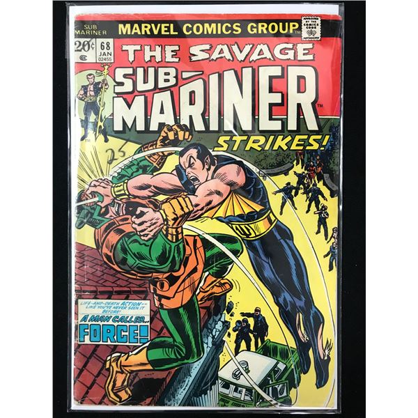 SUB-MARINER #68   MARVEL COMICS