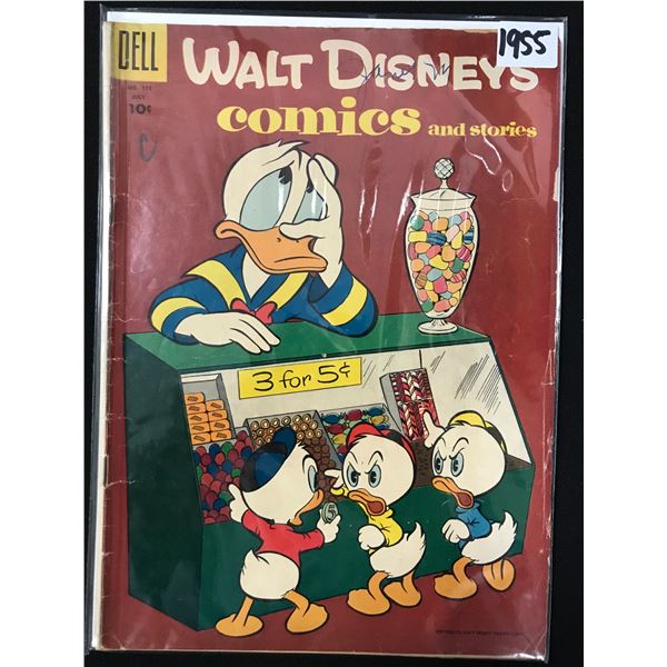 WALT DISNEY COMICS  1955  (DELL  COMICS)