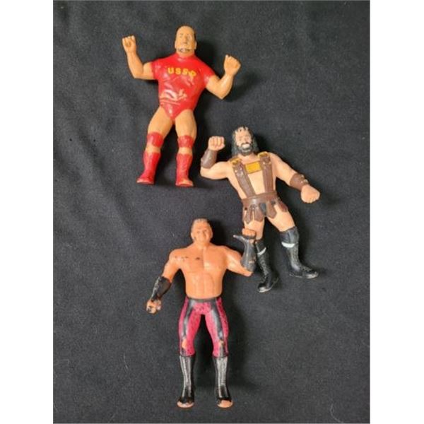 VINTAGE LJN WRESTLING FIGURES LOT