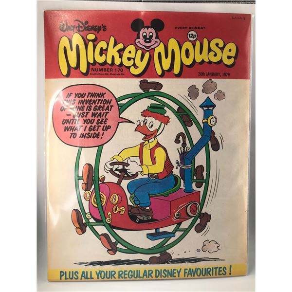 MICKEY MOUSE #170  (WALT DISNEY COMICS)