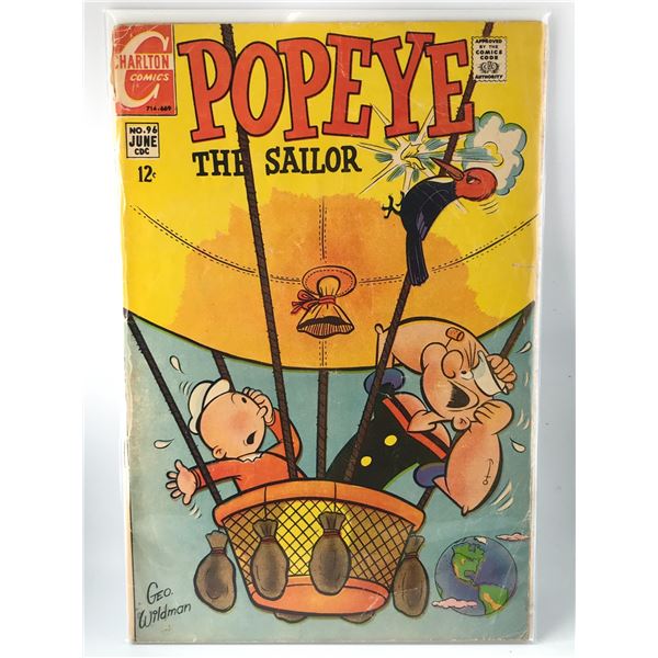 POPEYE THE SAILOR #96  (CHARLTON COMICS)