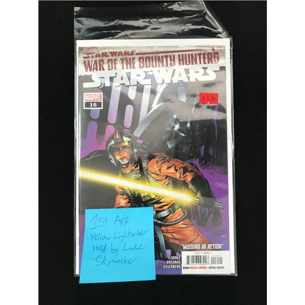 MARVEL COMICS STAR WARS WAR OF THE BOUNTY HUNTERS NO. 16