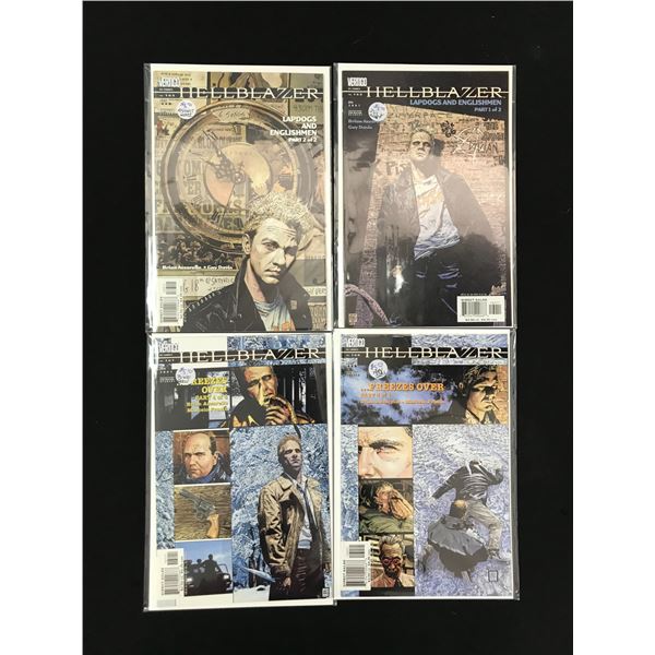 LOT OF 4 VERTIGO HELLBLAZER COMIC BOOKS