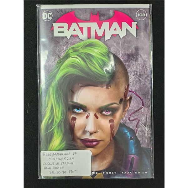 DC COMICS BATMAN NO. 108 (EXCLUSIVE VARIANT)