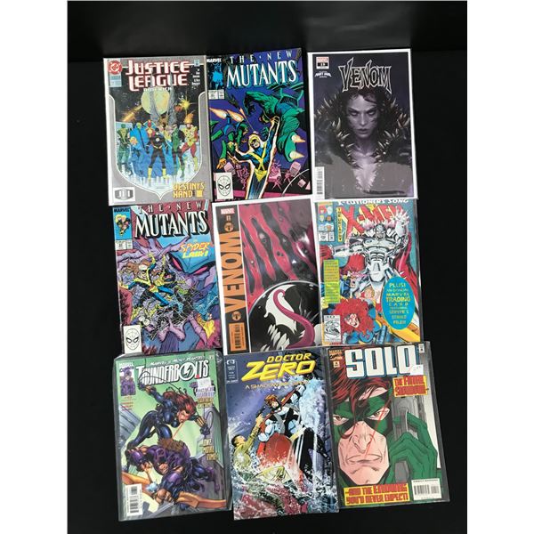 LOT OF 9 MISC COMIC BOOKS