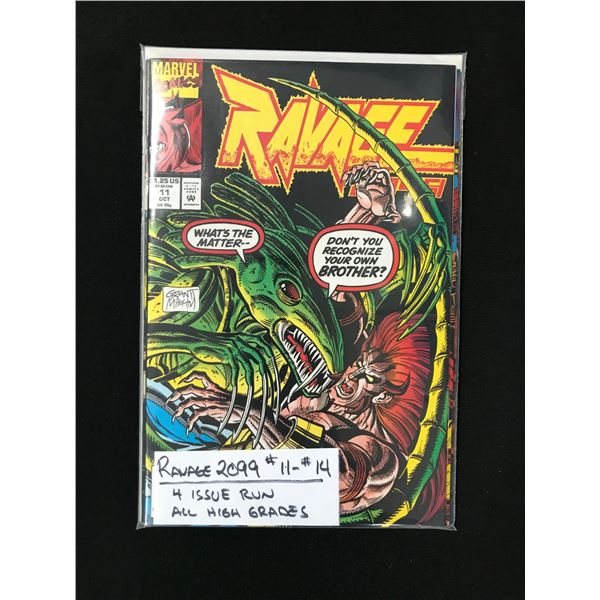 MARVEL COMICS RAVAGE 2099 NO. 11-14