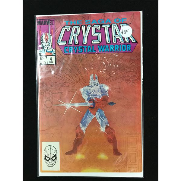 CRYSTAR CRYSTAL WARRIOR #4 (MARVEL COMICS)