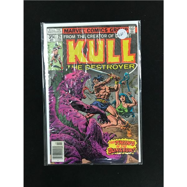 KULL THE DESTROYER  #25  (MARVEL COMICS)