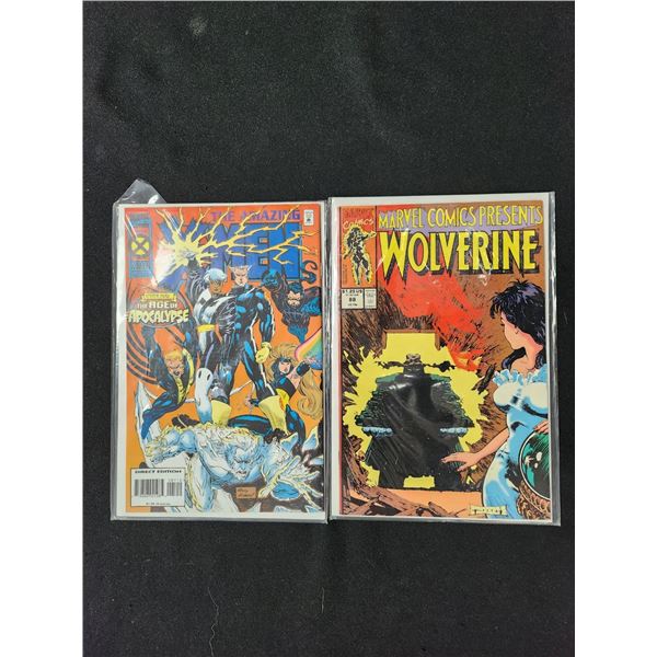 LOT OF 2 X-MEN AND WOLVERINE COMICS (MARVEL COMICS)