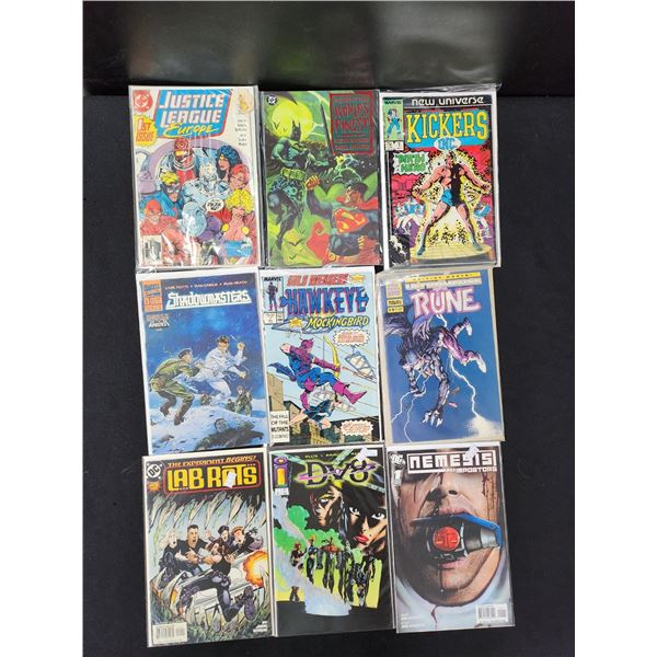 LOT OF SUPERHERO COMICS (MARVEL AND INDI AND DC  COMICS)