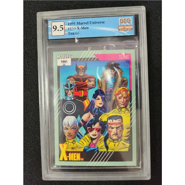 1991 MARVEL UNIVERSE X-MEN NO. 153 (GCG 9.5)