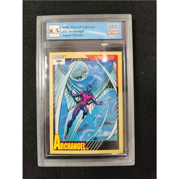 1991 MARVEL UNIVERSE ARCHANGEL NO. 47 (GCG 8.5)