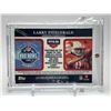 Image 2 : SIGNED 2009 TOPPS LARRY FITZGERALD NO. PPR38 PATCH CARD