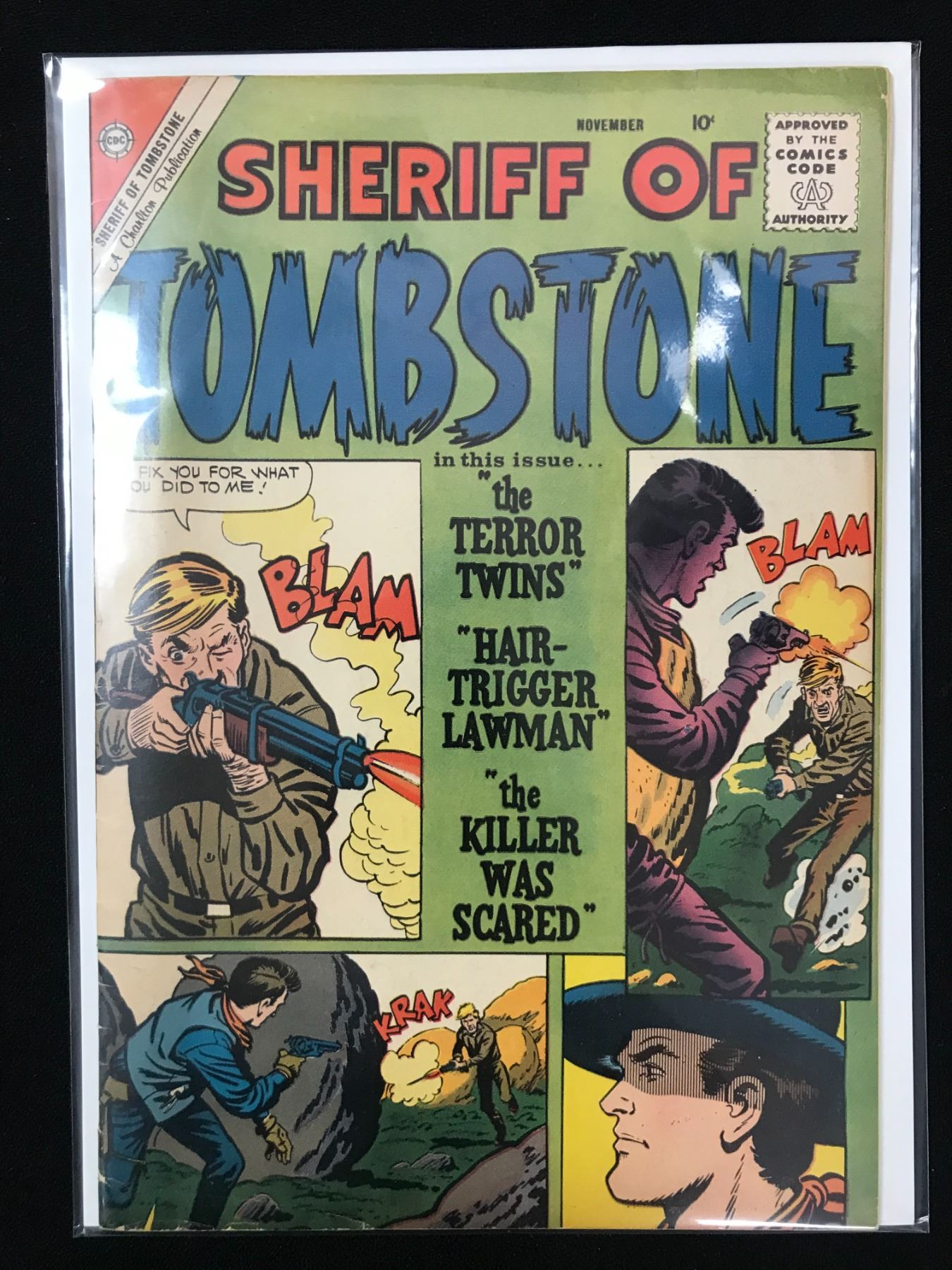 CDC COMICS SHERIFF OF TOMBSTONE
