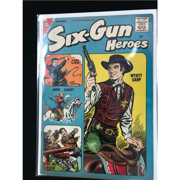 CDC COMICS SIX-GUN HEROS