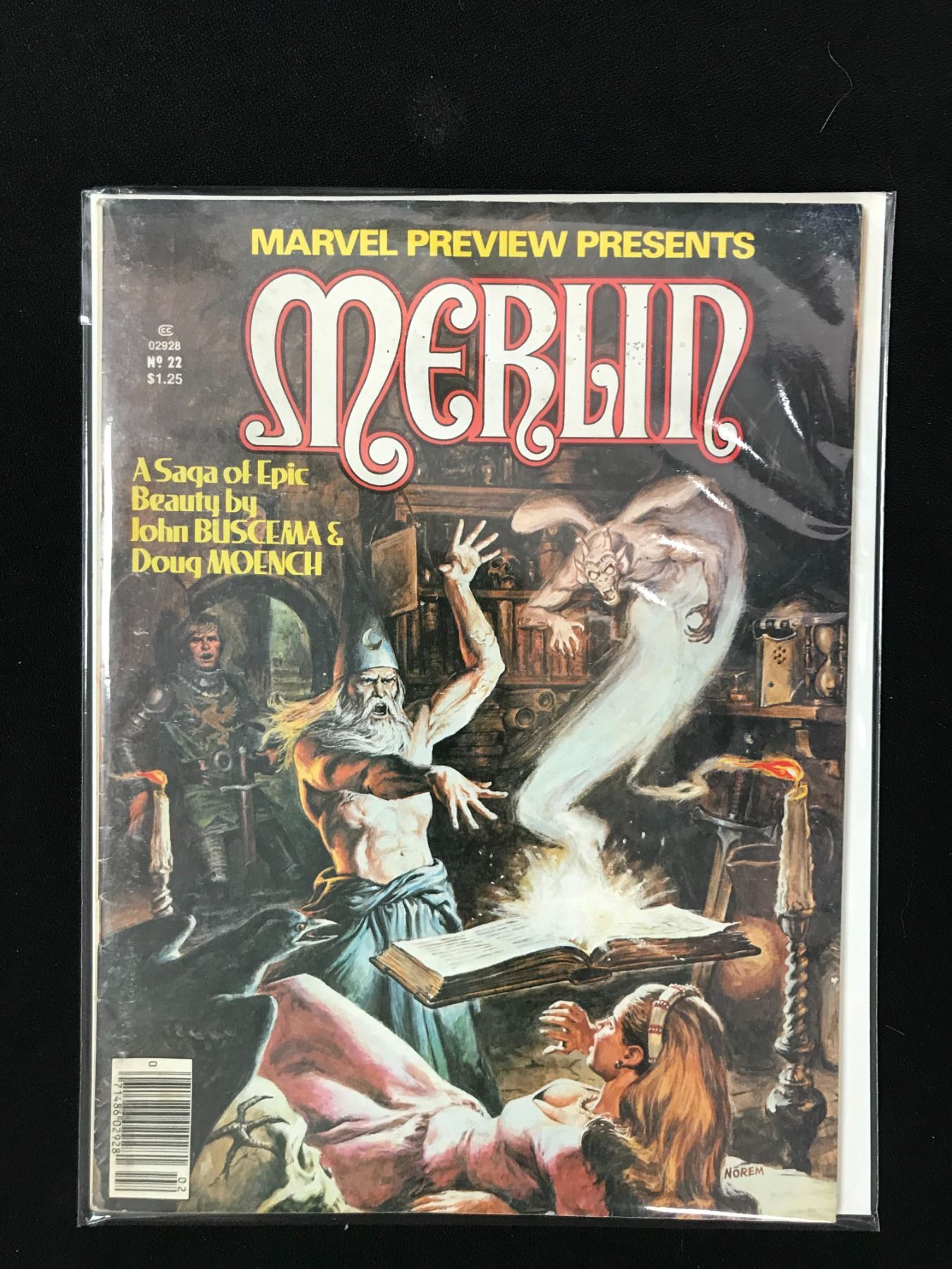 22 Merlin MARVEL PREVIEW PRESENTS NO. 22 MERLIN