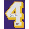 Image 2 : JERRY WEST SIGNED BASKETBALL JERSEY (BECKETT COA)