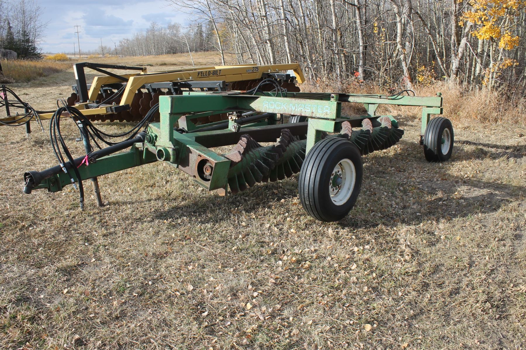 Rockmaster PTO Rake, #8W140168
