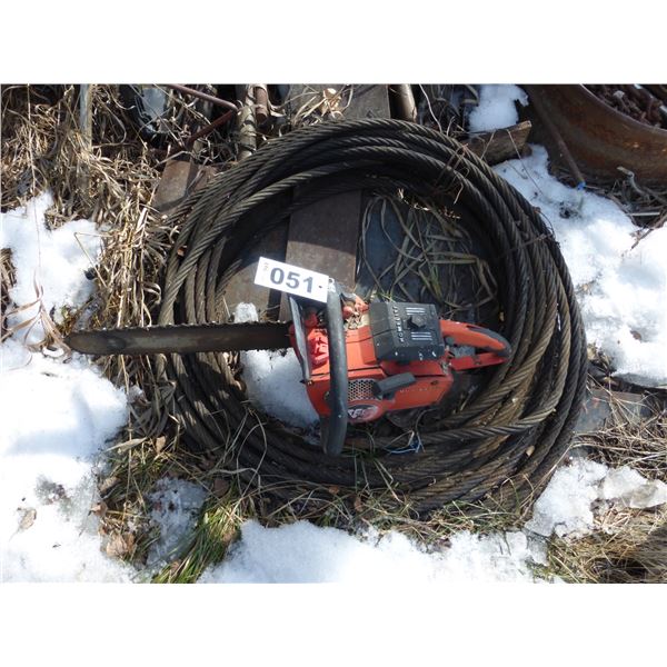 Cable & chain saw