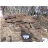 Image 2 : Pipe 1 1/2", grating, complete pile, lots of weight (Buyer responsible to load)