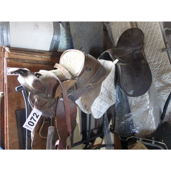 Kids saddle & english saddle