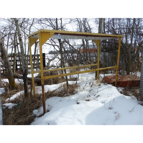 Tire rack, culvert & tank