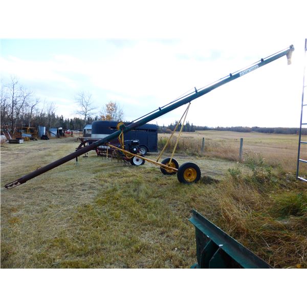 6" x 30' auger c/w subaru 9 hp