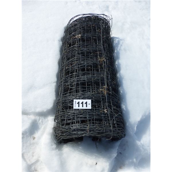 Roll of hog wire, 4'
