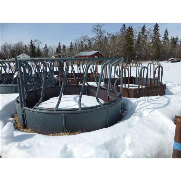 2- Round bale feeders (one is poor)