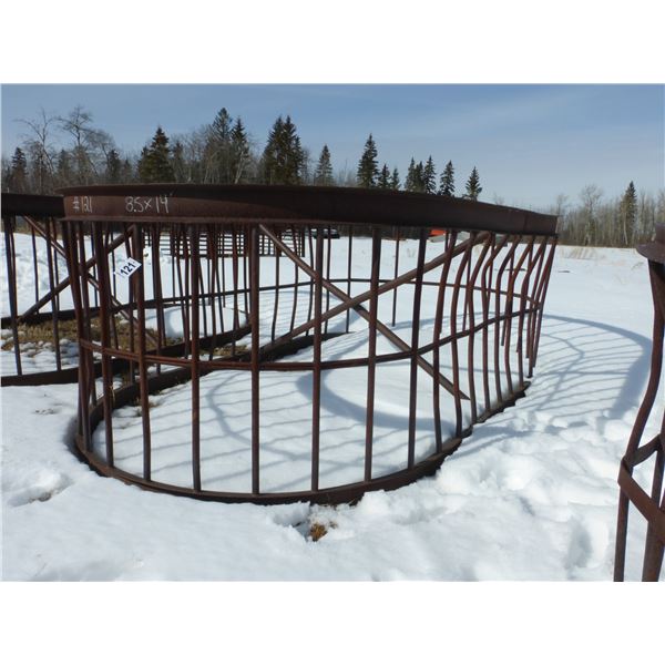 8 1/2' x 14' Bale feeder