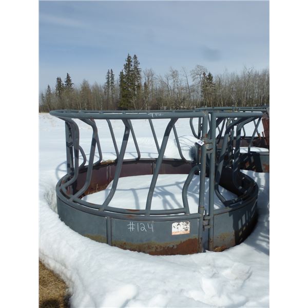 9' Dia. Round bale feeder