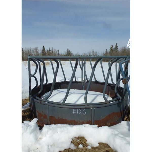 9' Dia. Round bale feeder