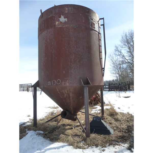 Older hopper bin & plastic hopper (to be moved by June 15th, MUST make arrangements Ph-(780) 691-482