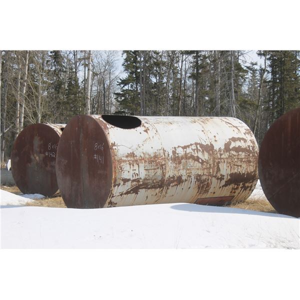 8' x 16' tank (Buyer responsible to load out by April 29th. If you CAN'T load out by April 29th the