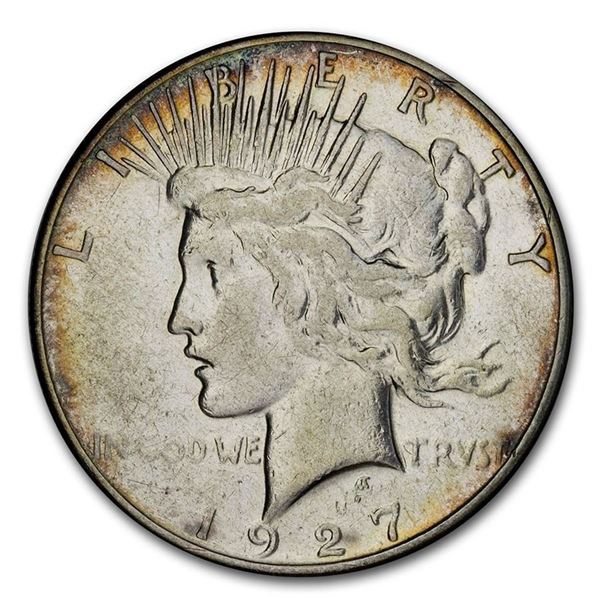 1927-S Peace Dollar XF-40