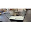 Image 2 : GLASS DISPLAY CABINET 5' X 37 1/2" X 20" NO GLASS DOORS