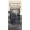 Image 1 : QTY 12 ASSORTED SIZED GRID WALL PANELS  24" X 39", 24" X 53", 24" X 59", 24" X 61"