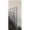 Image 6 : QTY 12 ASSORTED SIZED GRID WALL PANELS  24" X 39", 24" X 53", 24" X 59", 24" X 61"